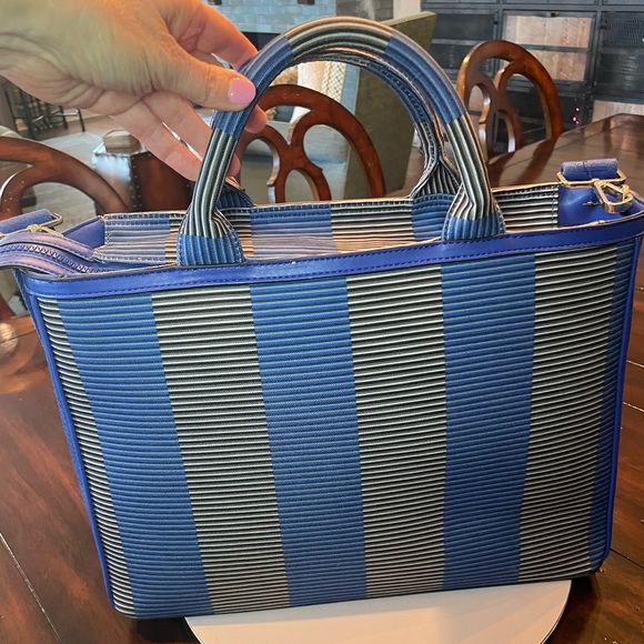 Jason Wu Bag~Royal Blue/Grey/Black - Picture 2 of 13